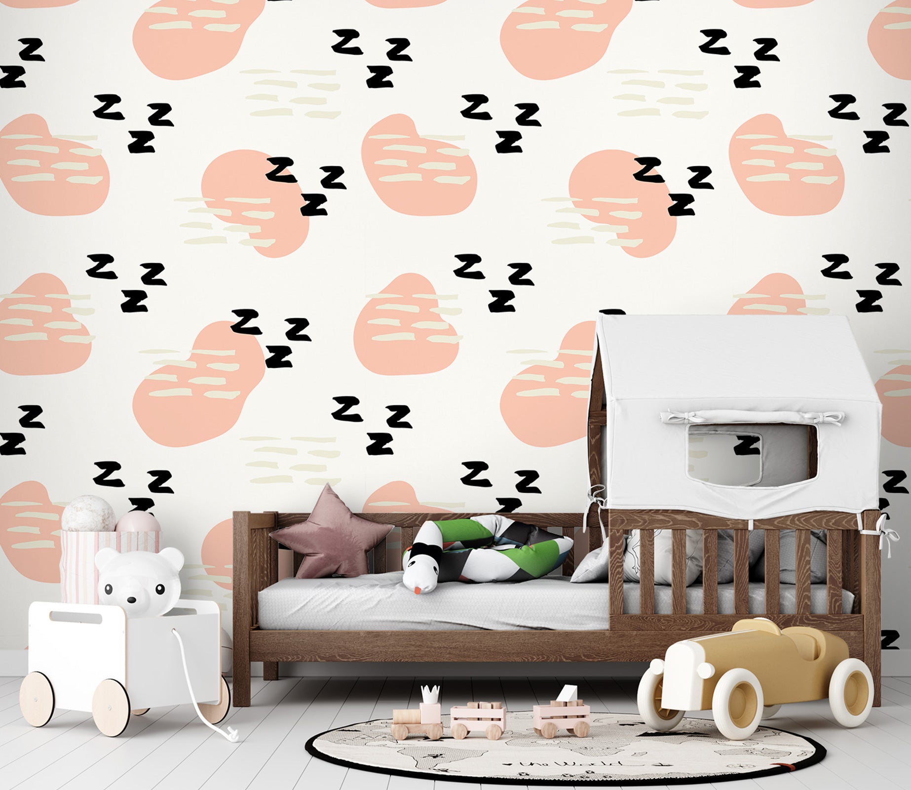 3D Pink Circle Pattern 120135 Kashmira Jayaprakash Wall Mural Wall Murals