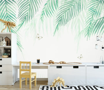 3D Green Leaf 1685 Wall Murals Wallpaper AJ Wallpaper 2 