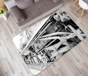 3D Train Wheel 42033 Vehicle Non Slip Rug Mat