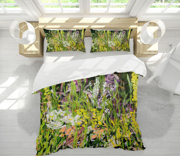 3D Wild Flowers 1097 Allan P. Friedlander Bedding Bed Pillowcases Quilt