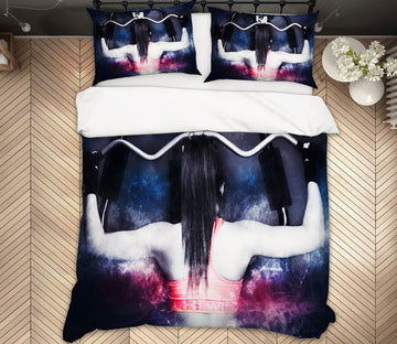 3D Fitness Action 14201 Bed Pillowcases Quilt
