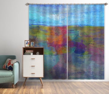 3D Colored Grassland 054 Michael Tienhaara Curtain Curtains Drapes Curtains AJ Creativity Home 