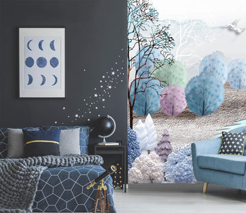 3D Color Forest 1824 Wall Murals Wallpaper AJ Wallpaper 2 