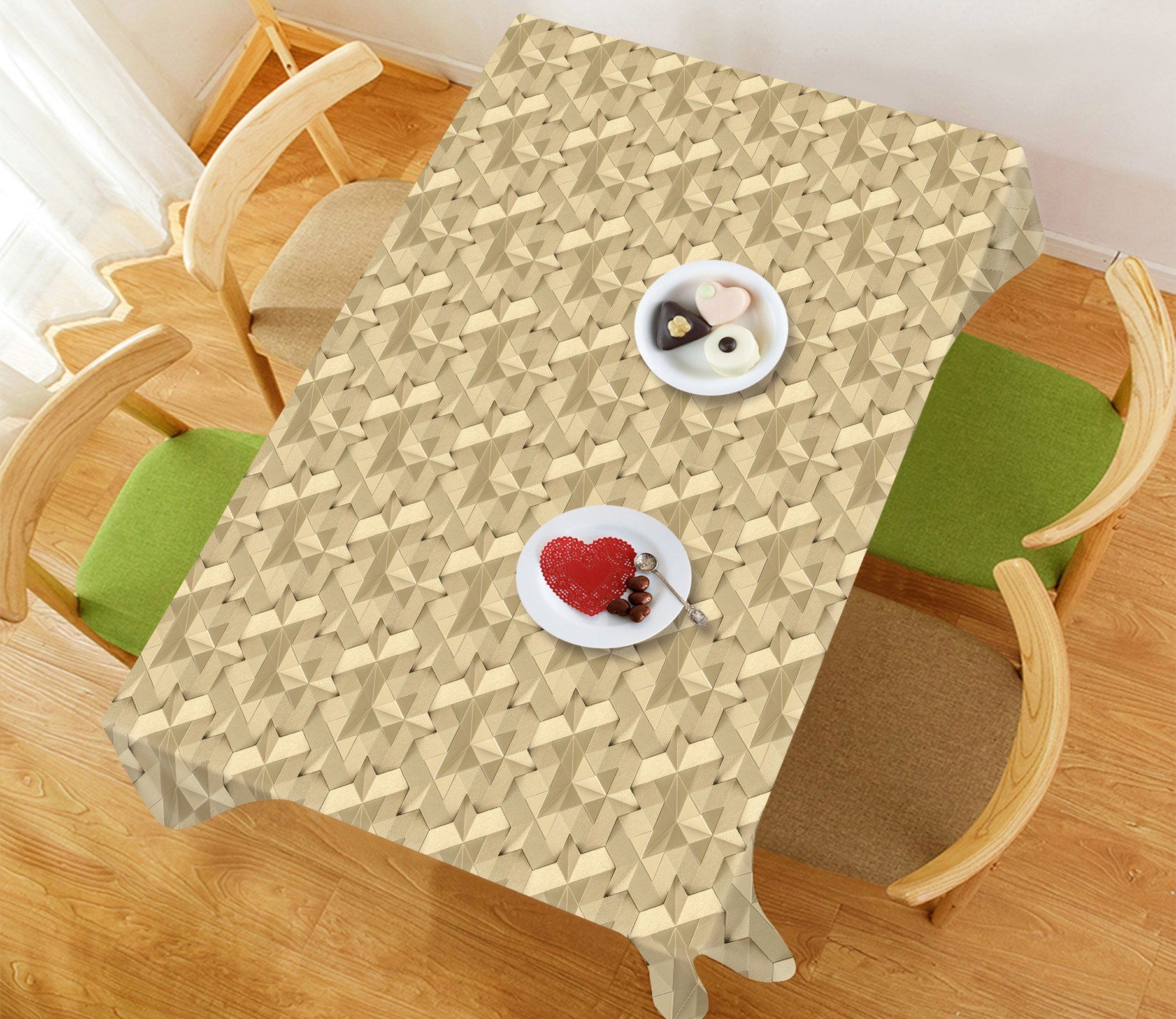 3D Stitching Irregular Patterns 79 Tablecloths Wallpaper AJ Wallpaper 