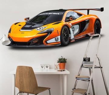 3D McLaren Yellow 0192 Vehicles Wallpaper AJ Wallpaper 