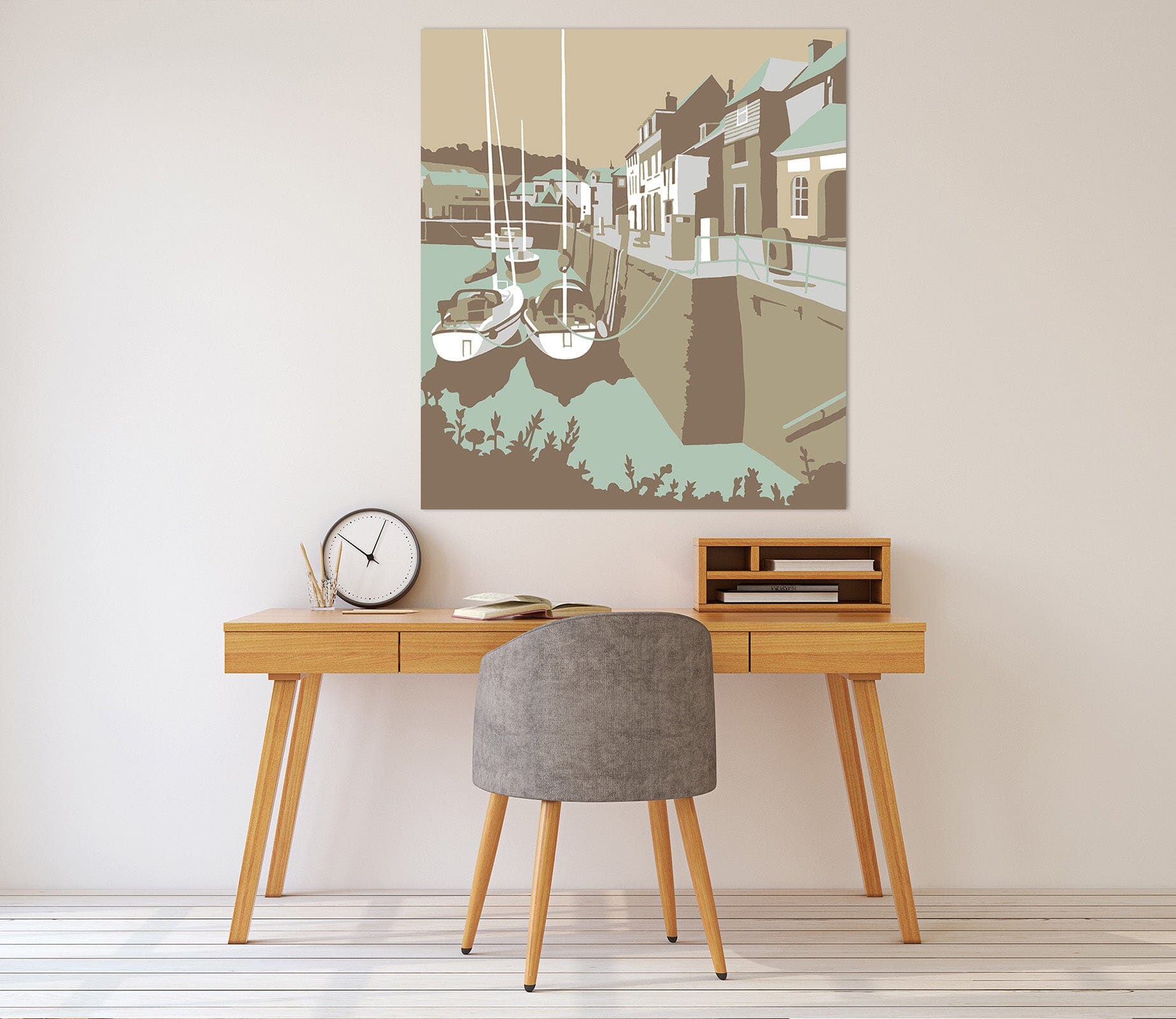 3D Padstow 015 Steve Read Wall Sticker Wallpaper AJ Wallpaper 2 