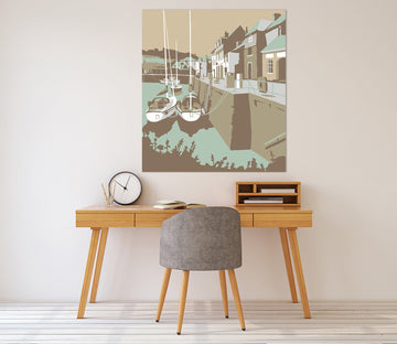 3D Padstow 015 Steve Read Wall Sticker Wallpaper AJ Wallpaper 2 