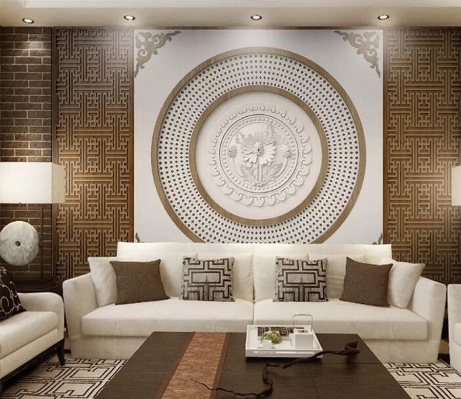 3D Carved Pattern WC258 Wall Murals Wallpaper AJ Wallpaper 2 