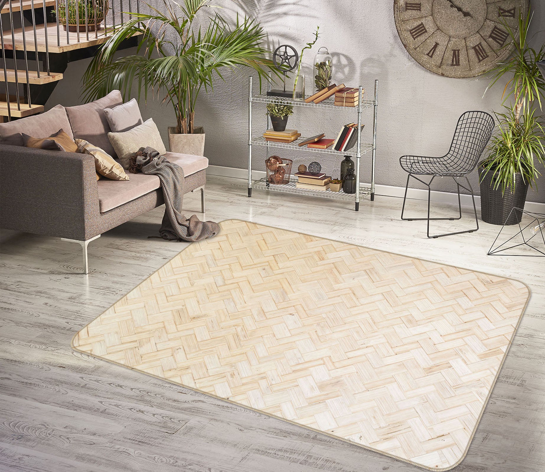 3D Texture 31082 Non Slip Rug Mat