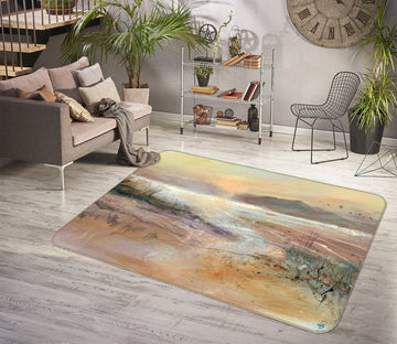 3D Brown Mountains 84112 Anne Farrall Doyle Rug Non Slip Rug Mat
