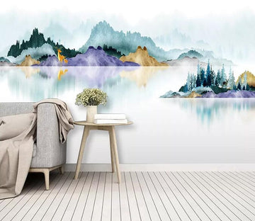 3D Color River 2228 Wall Murals Wallpaper AJ Wallpaper 2 