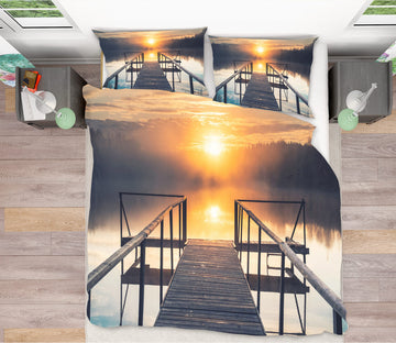 3D Corridor 59098 Bed Pillowcases Quilt