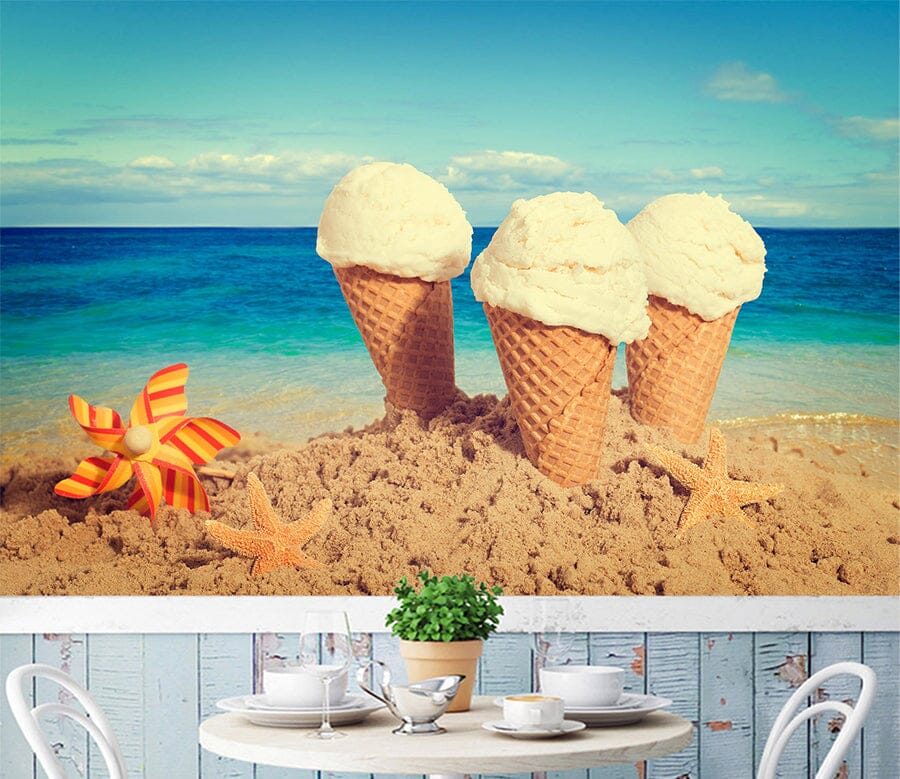 3D White Cone 1082 Wall Murals Wallpaper AJ Wallpaper 2 