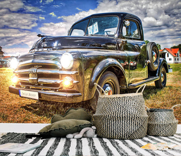 3D Farm Luxury Car 101 Vehicle Wall Murals