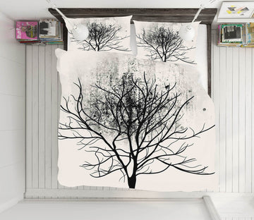 3D Dead Branch 2123 Boris Draschoff Bedding Bed Pillowcases Quilt Quiet Covers AJ Creativity Home 