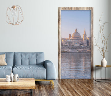 3D Seaside Building 106109 Assaf Frank Door Mural