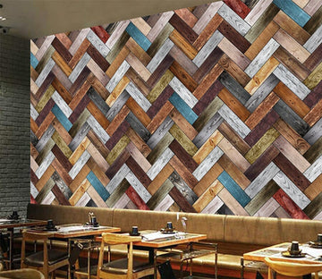 3D Woody Geometry WG109 Wall Murals Wallpaper AJ Wallpaper 2 