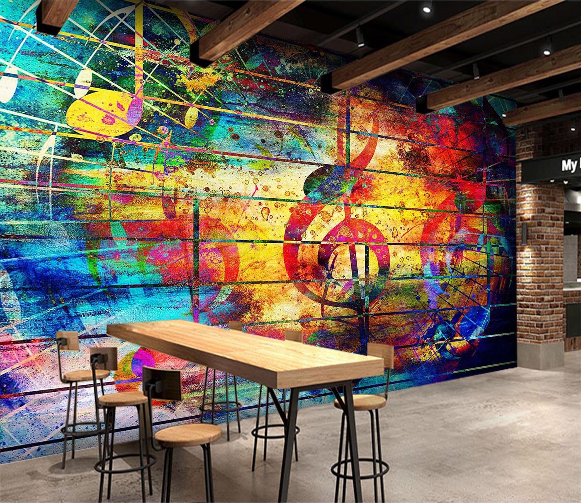 3D Colored Notes 652 Wallpaper AJ Wallpaper 2 