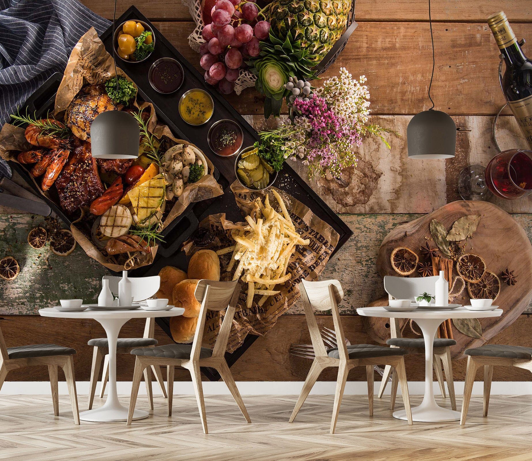 3D Wine Rack 1504 Wall Murals Wallpaper AJ Wallpaper 2 