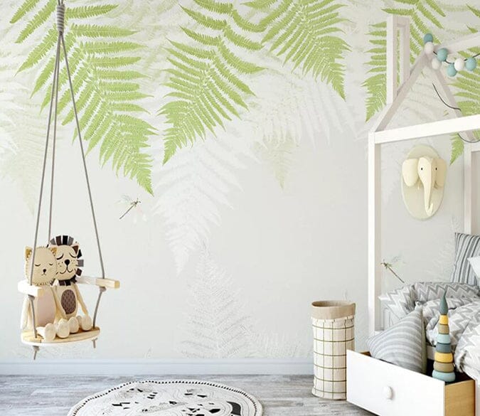 3D Small Leaves 2171 Wall Murals Wallpaper AJ Wallpaper 2 