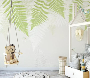 3D Small Leaves 2171 Wall Murals