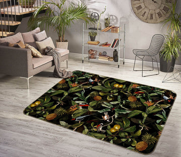 3D Night Orchard 119 Uta Naumann Rug Non Slip Rug Mat Mat AJ Creativity Home 
