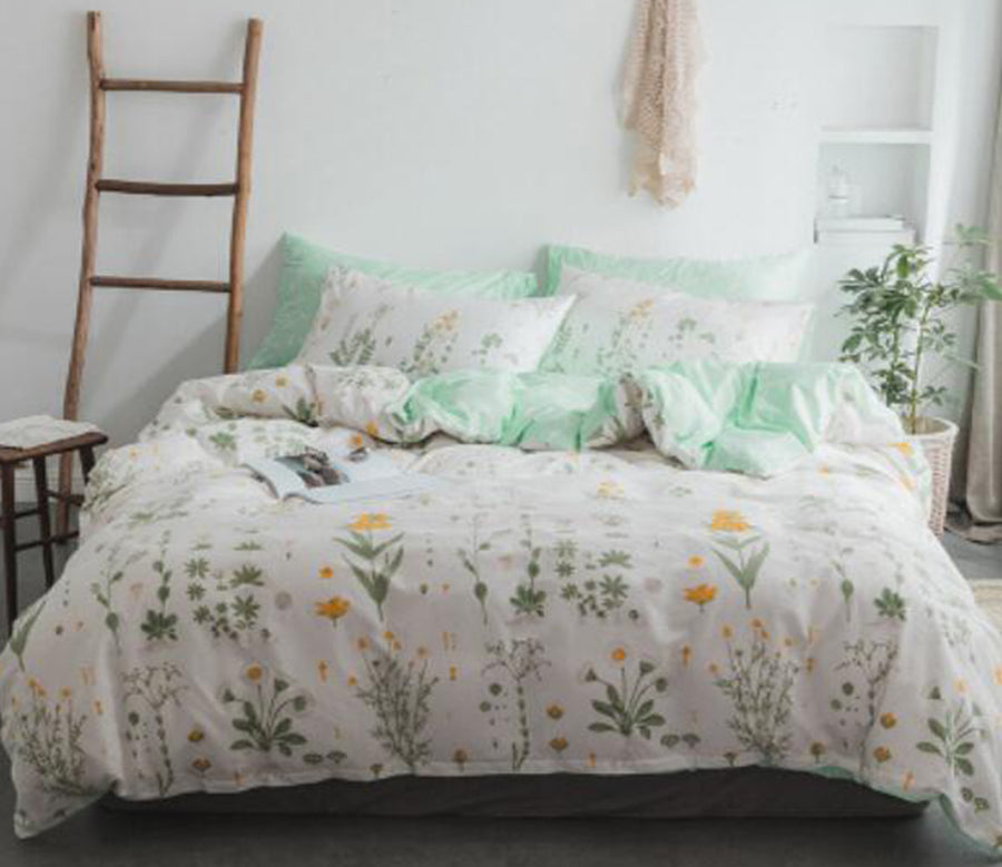 3D Small Broken Grass Pattern 14158 Bed Pillowcases Quilt
