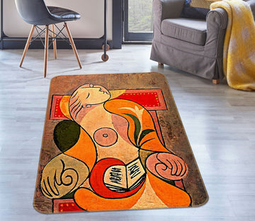 3D Abstract People 33224 Non Slip Rug Mat