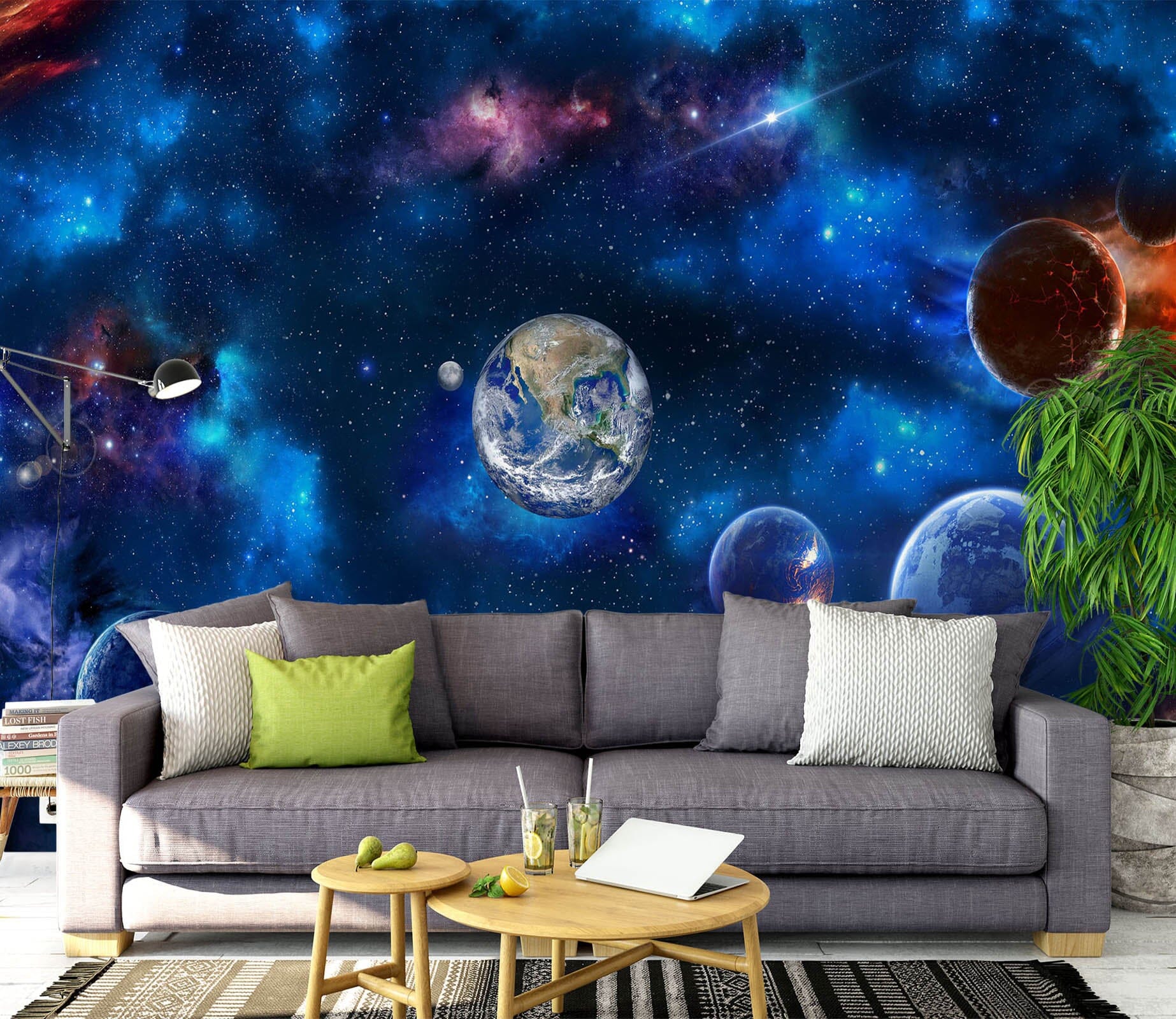 3D Earth Universe 1145 Wall Murals Wallpaper AJ Wallpaper 2 