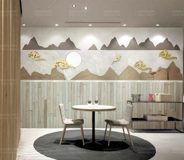 3D Abstract Valley WC171 Wall Murals Wallpaper AJ Wallpaper 2 