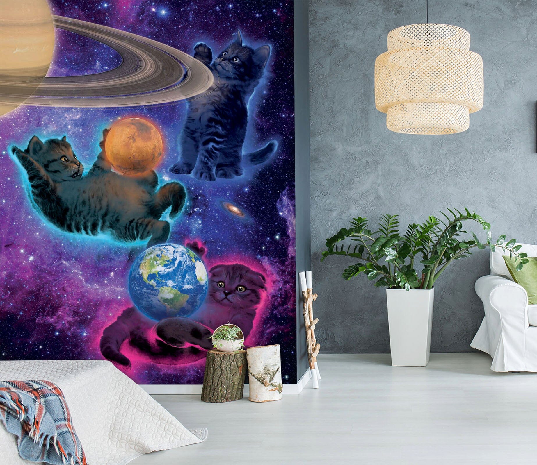 3D Colored Earth 1502 Wall Murals Exclusive Designer Vincent Wallpaper AJ Wallpaper 2 