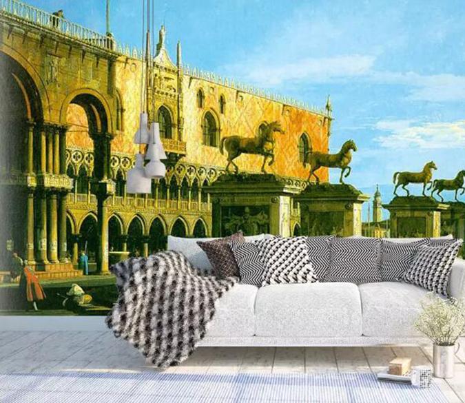 3D Castle 018 Wall Murals Wallpaper AJ Wallpaper 2 