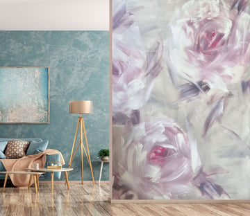 3D Gentle Pink Flower 3013 Skromova Marina Wall Mural Wall Murals