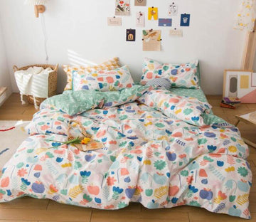 3D Color Small Pattern 5021 Bed Pillowcases Quilt