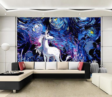 3D Unicorn 48 Wall Murals Wallpaper AJ Wallpaper 2 