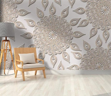 3D Carved Pattern 3062 Wall Murals Wallpaper AJ Wallpaper 2 