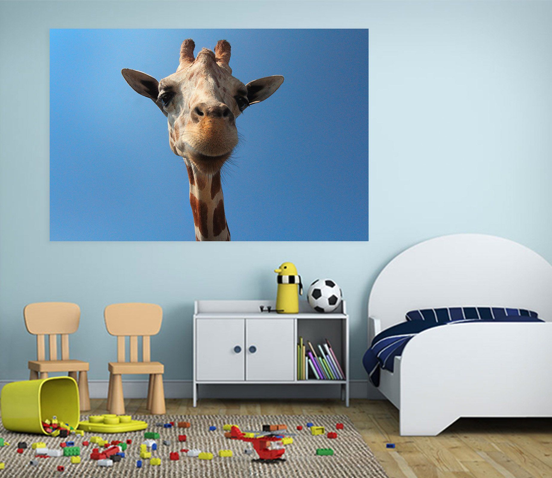 3D Giraffe 62 Animal Wall Stickers Wallpaper AJ Wallpaper 2 