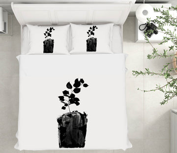 3D Graffiti Leaves 206 Boris Draschoff Bedding Bed Pillowcases Quilt