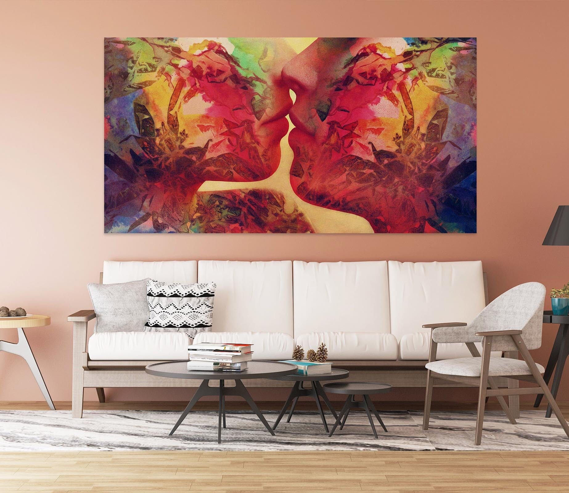 3D Graffiti Love 013 Marco Cavazzana Wall Sticker Wallpaper AJ Wallpaper 2 