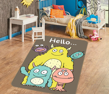 3D Monster 30101 Non Slip Rug Mat