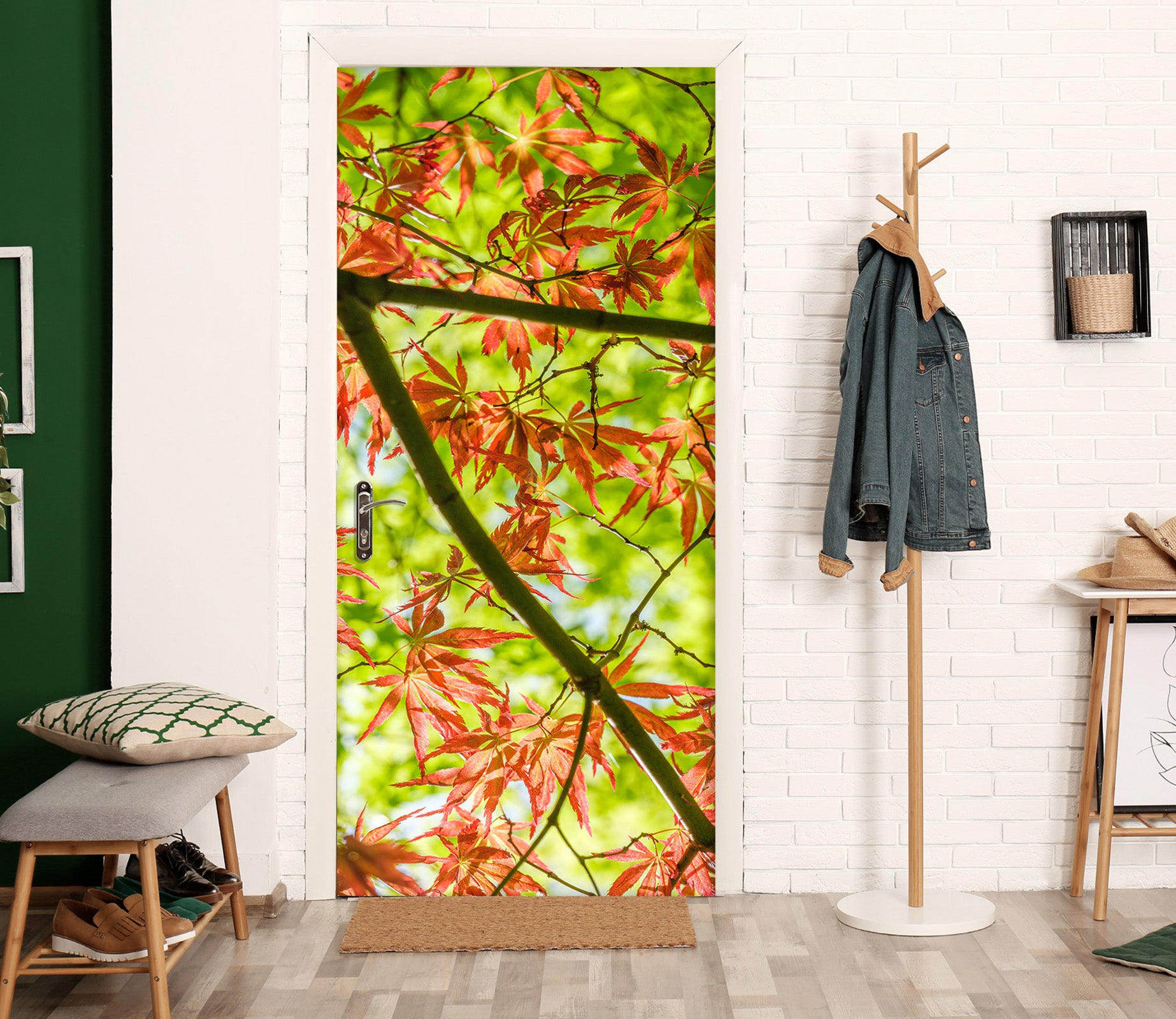 3D Maple Forest 5167 Assaf Frank Door Mural
