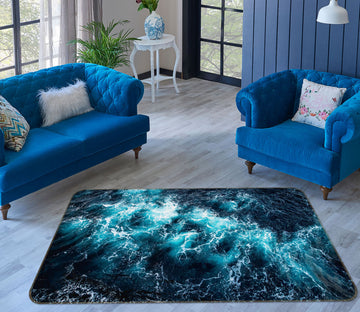 3D Waves 27124 Non Slip Rug Mat
