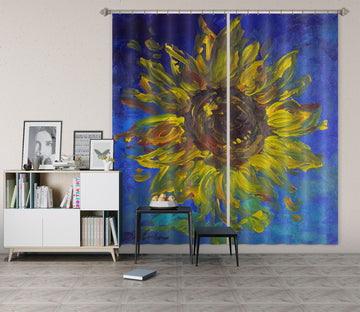 3D Sunflower 2195 Debi Coules Curtain Curtains Drapes