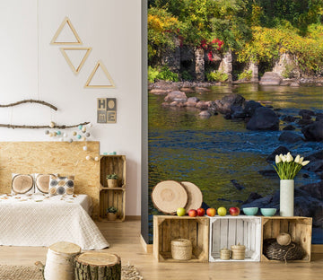 3D River Flowing 135 Jerry LoFaro Wall Mural Wall Murals Wallpaper AJ Wallpaper 2 