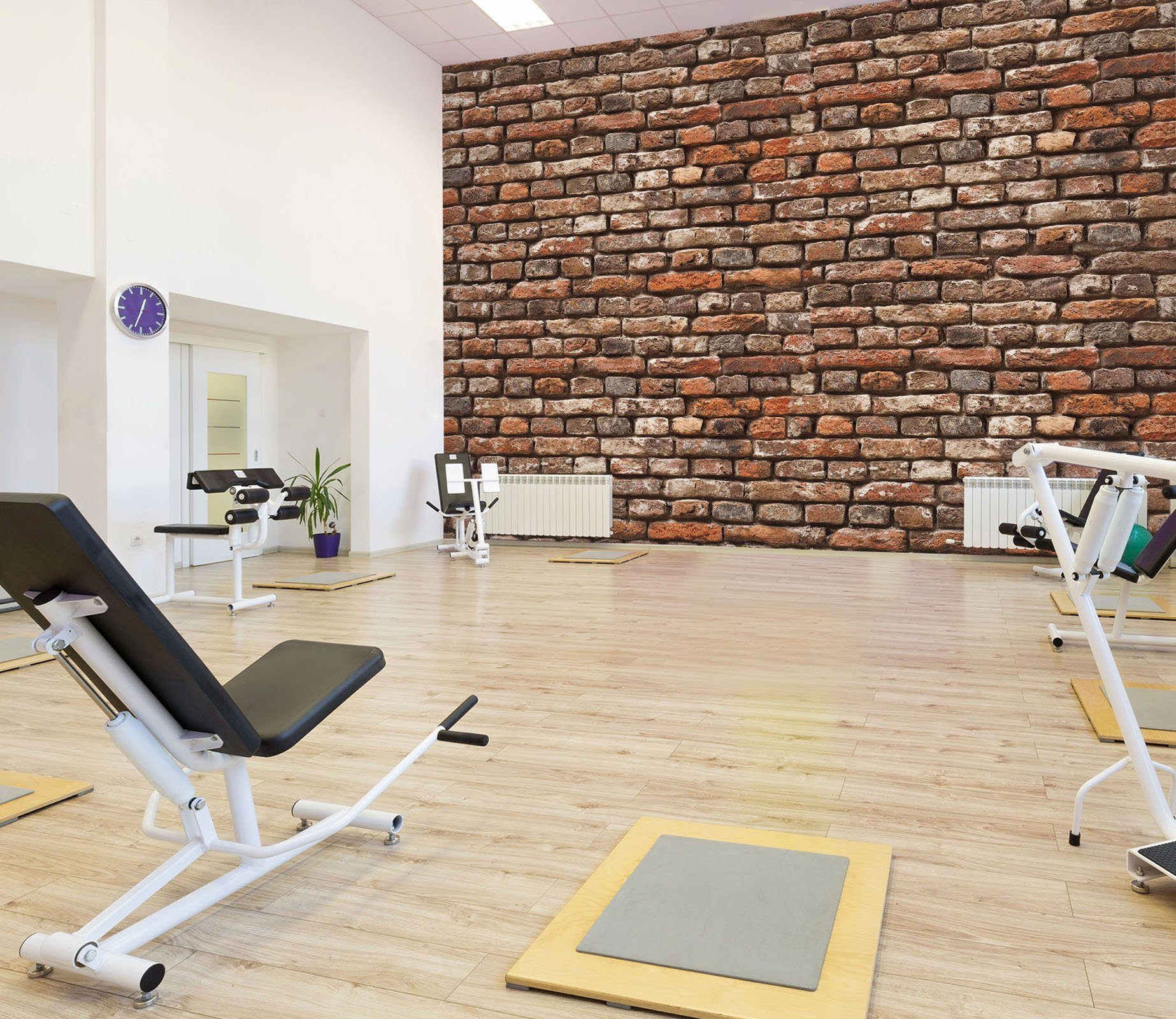 3D Brown Brick wall 22 Wall Murals Wallpaper AJ Wallpaper 