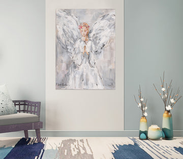 3D Angel Girl 031 Debi Coules Wall Sticker