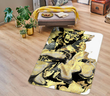 3D Golden Pattern 29231 Non Slip Rug Mat