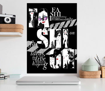 3D Cool Woman 1010 Wall Sticker