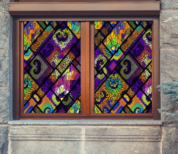 3D Love Graphics 405 Window Film Print Sticker Cling Stained Glass UV Block