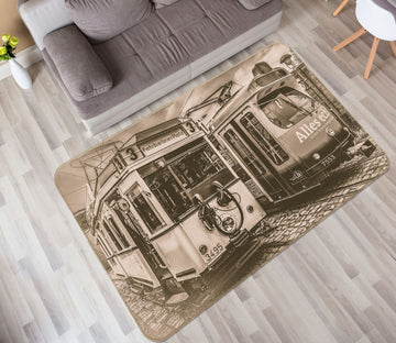 3D Locomotive 39005 Vehicle Non Slip Rug Mat